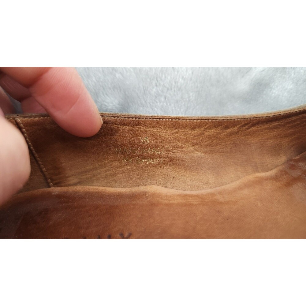 Margaux Womens Size 35 EU 5 US Tan Gray Suede Elegant Flint Ballet Flats - Picture 10 of 10